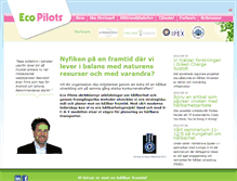 Tablet Screenshot of ecopilots.se